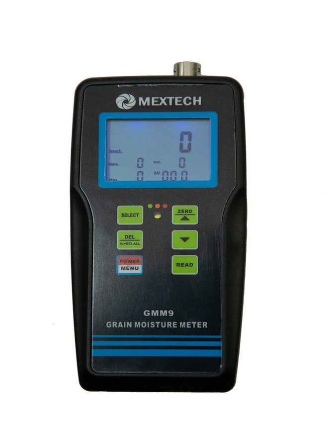 Mextech GMM9 Digital Grain Moisture Meter, 7-30% Moisture Tester for Wheat, Rye, Rice, Corn & Cereals, Colour LED Display, Data Memory 240 Groups - Image 2